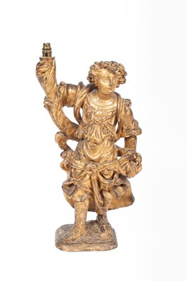 Lot 883 - An early 18th Century figure of Plenty