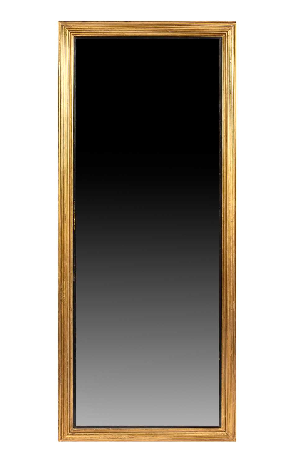 Lot 370 - A giltwood and gesso wall mirror