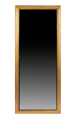 Lot 370 - A giltwood and gesso wall mirror