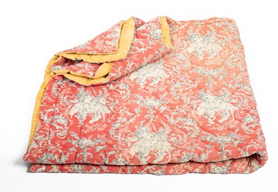 Lot 648 - A French quilt
