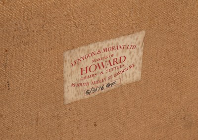Lot 371 - A Victorian Howard upholstered armchair