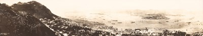 Lot 225 - A panorama photograph of Hong Kong Bay