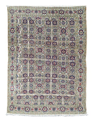 Lot 927 - A Qum rug