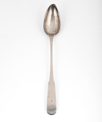 Lot 79 - A Scottish silver basting spoon