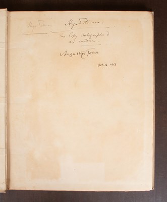 Lot 422 - Dodgson (Campbell) A Catalogue of Etchings by Augustus John 1901-1914