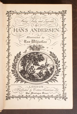 Lot 425 - Whistler (Reginald John 'Rex', 1905-44) Fairytales and Legends by Hans Andersen