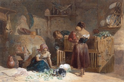 Lot 558 - Walter Goodall RWS (1830-1889)