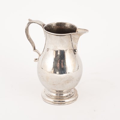 Lot 145 - A silver jug