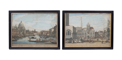 Lot 754 - H Fletcher after Joseph Baudin (1691-1753) after Canaletto (1697-1768)