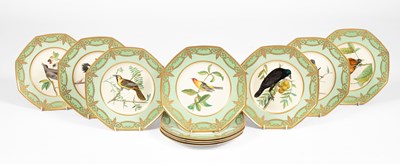 Lot 283 - Eleven Royal Worcester plates from the Audubon Birds of America series
