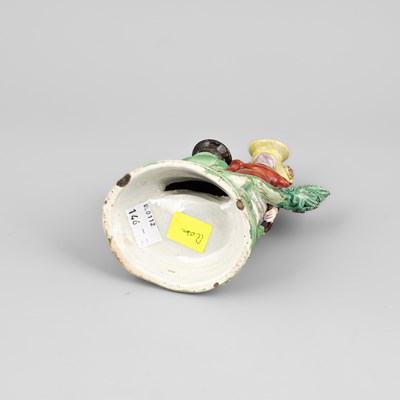 Lot 319 - A Staffordshire pearlware figure of Dandies