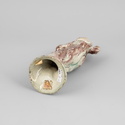 Lot 320 - A Staffordshire creamware figure of a gallant