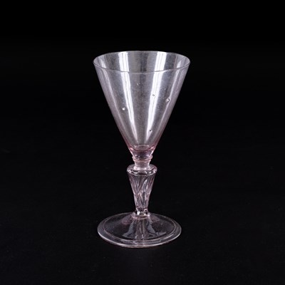 Lot 313 - A façon de Venise wine glass