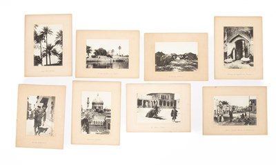 Lot 737 - A set of eight early 20th Century Mesopotamia mounted photographs