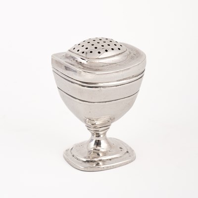 Lot 148 - A George III silver pounce pot