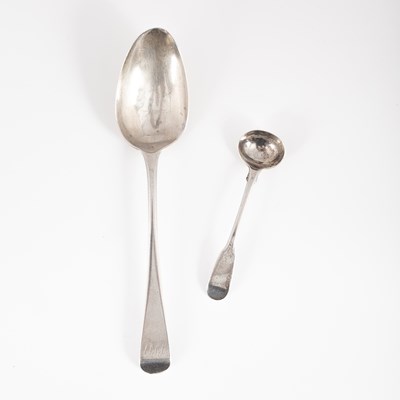 Lot 154 - A George III silver table spoon
