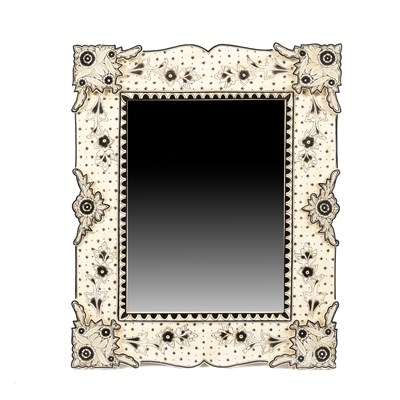 Lot 856 - A Moroccan style wall mirror