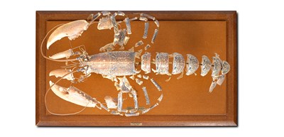 Lot 343 - A cased European lobster (Homarus Gammarus)