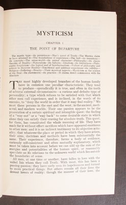 Lot 411 - [Religion, Mysticism and New Age]