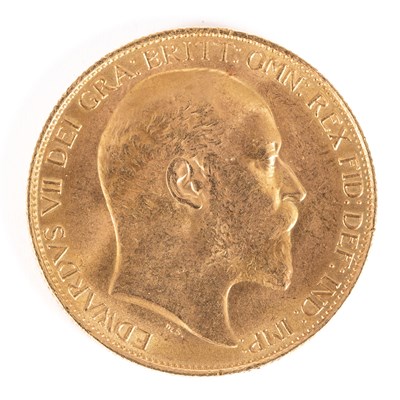 Lot 189 - An Edward VII double-sovereign
