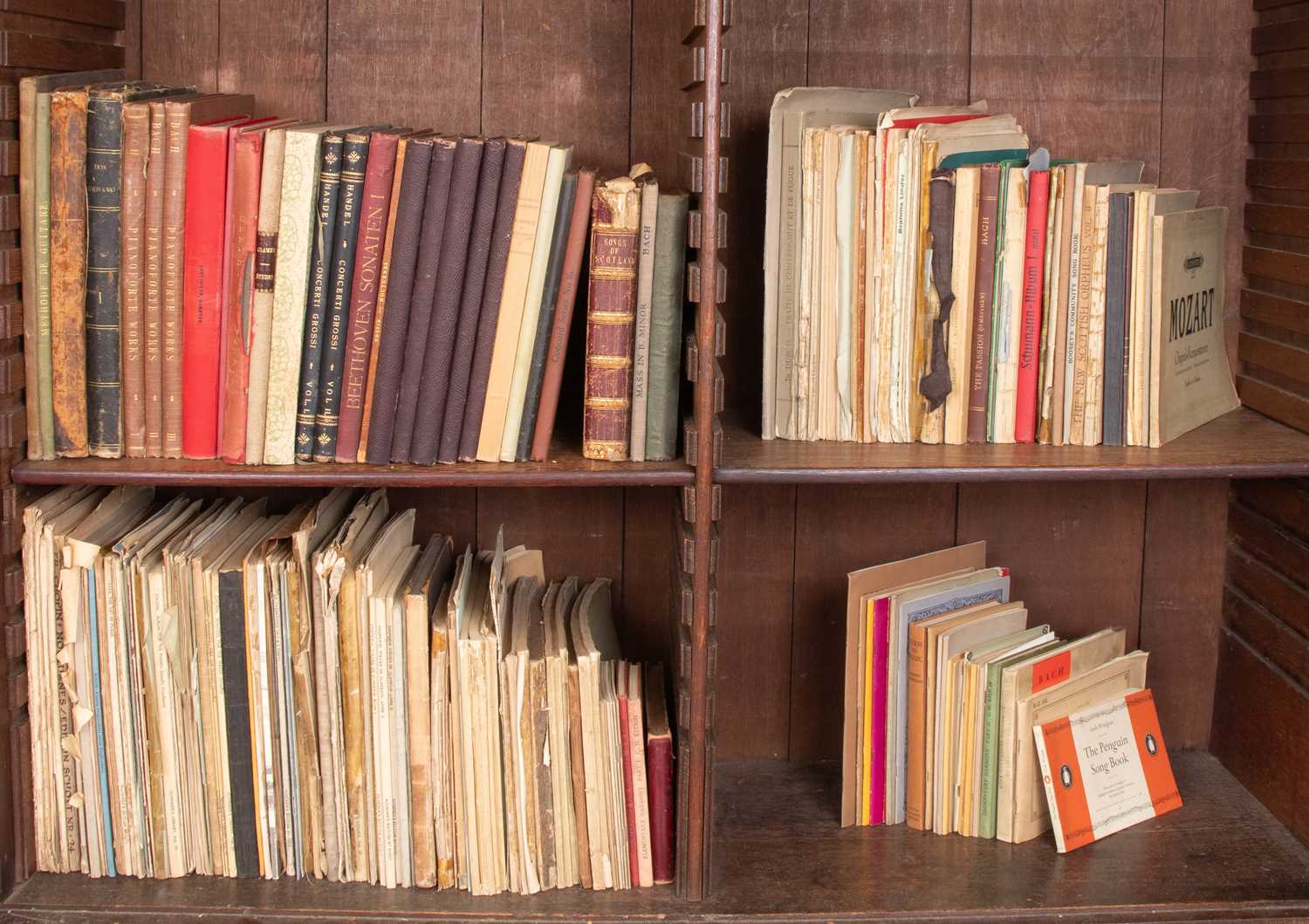 Lot 437 - A large collection of musical scores, 20th Century and earlier