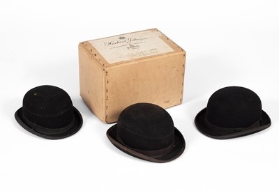 Lot 416 - Two bowler hats by Lock & Co