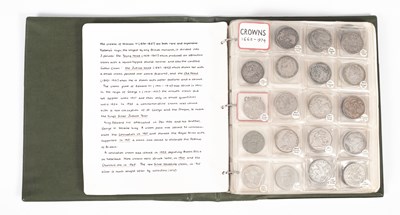 Lot 198 - A well presented 15 sleeve album of mainly British coinage