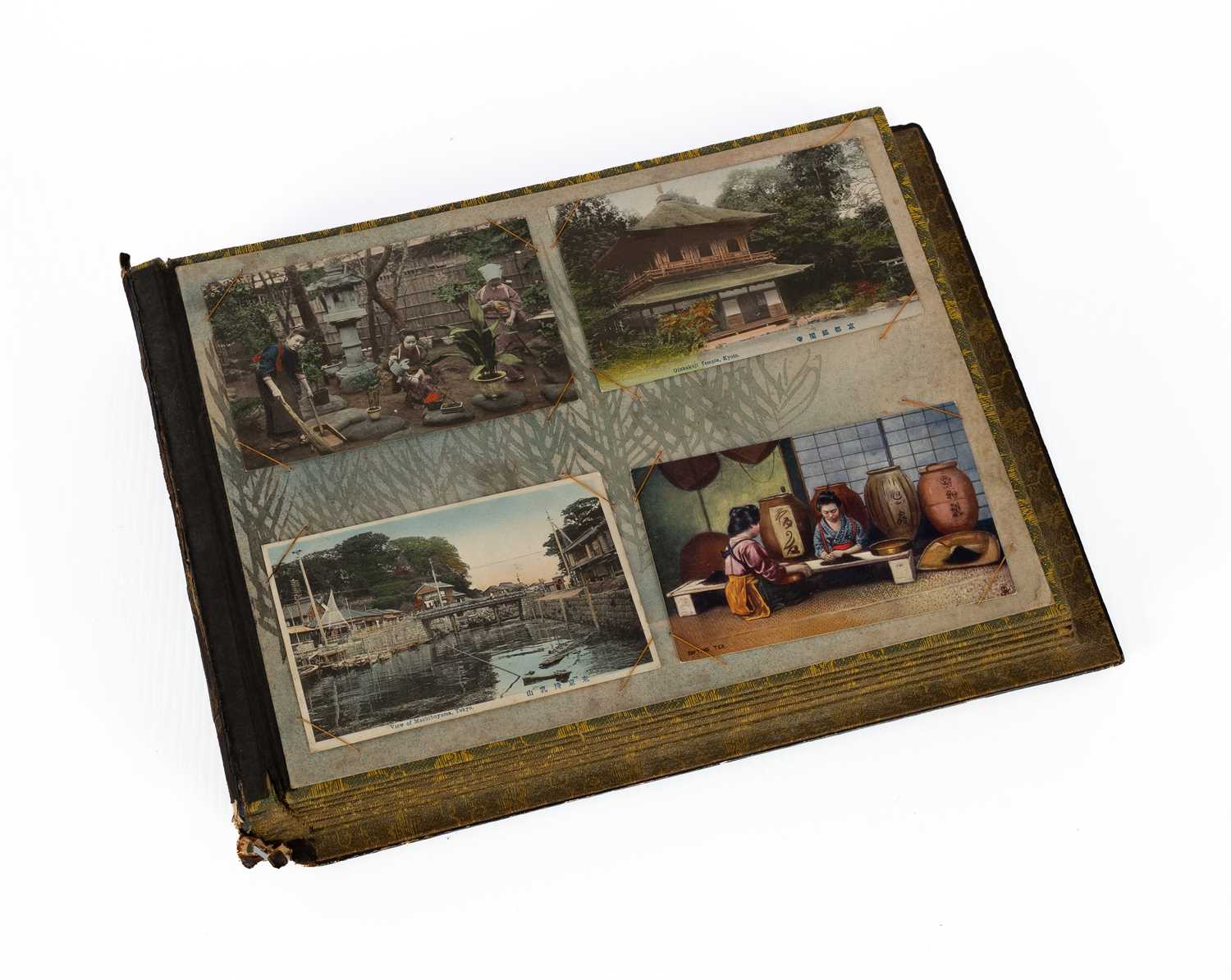 Lot 993 - An Edwardian postcard Album of Japanese Interest