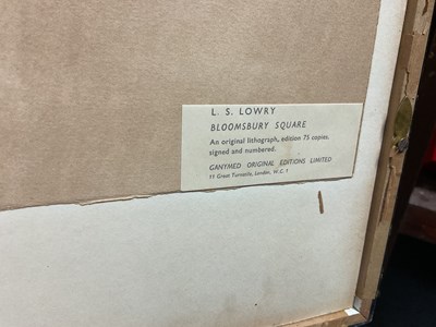 Lot 222 - Laurence Stephen Lowry RA (1887-1976)
