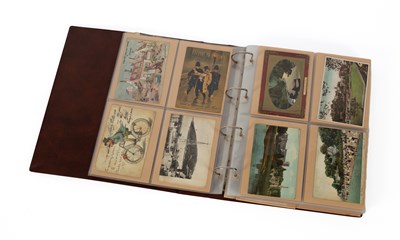 Lot 994 - An album of over 150 early 20th Century postcards