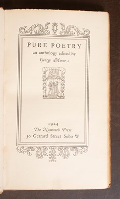 Lot 406 - George Moore [Works]