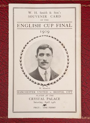 Lot 1909 English [FA] Cup Final Football Programme