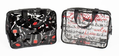 Lot 367 - A Lulu Guinness cosmetic print wash bag