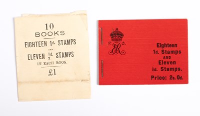 Lot 961 - KEVII 1909 2s. booklet, Edition No.(5)