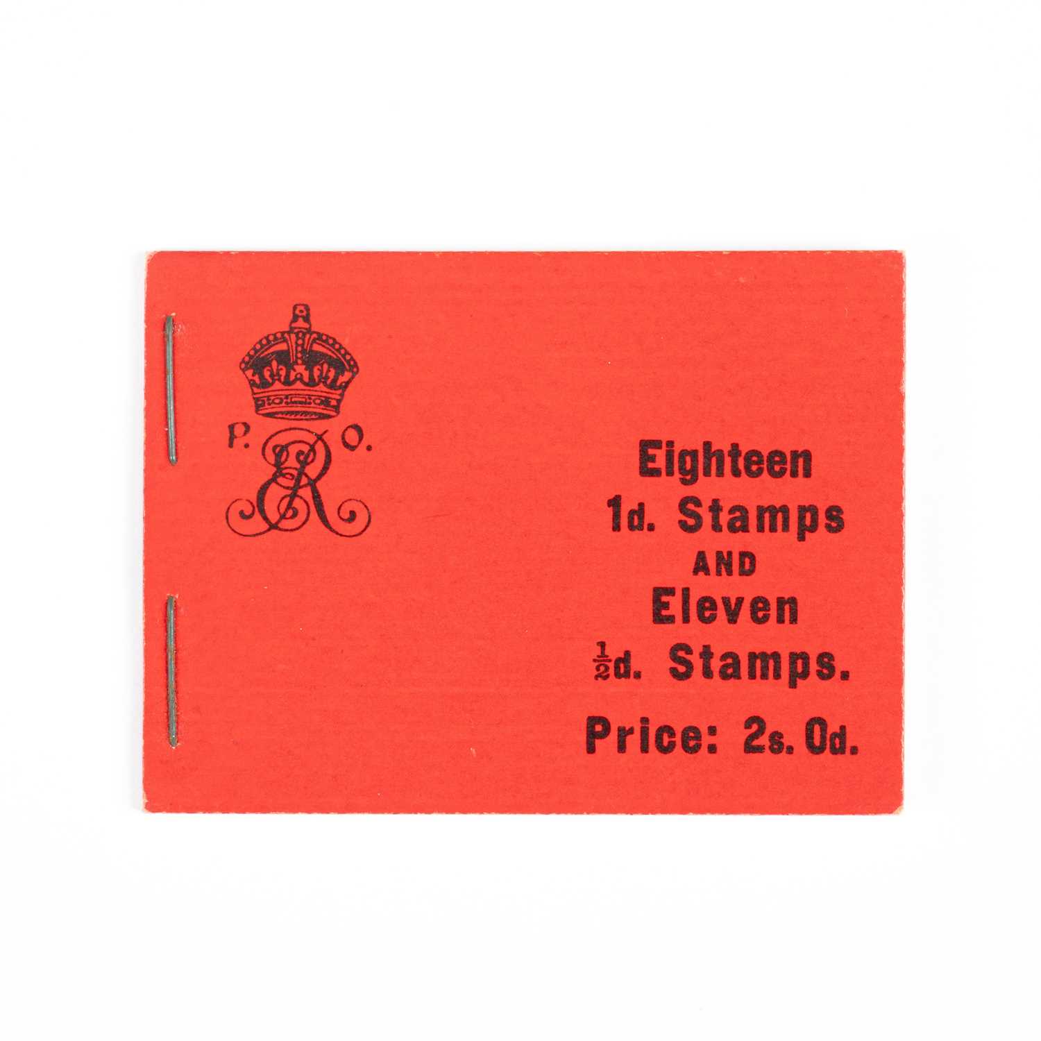 Lot 962 - KEVII 1909 2s. booklet, Edition No.(5)
