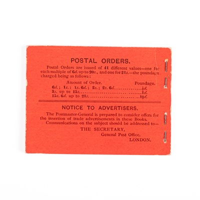Lot 962 - KEVII 1909 2s. booklet, Edition No.(5)
