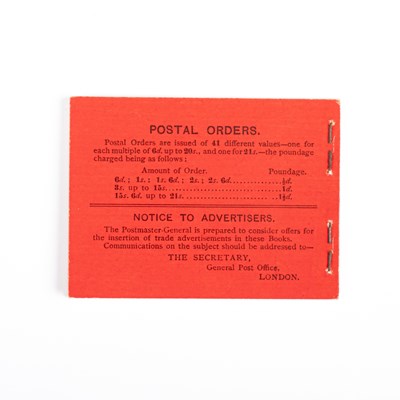 Lot 963 - KEVII 1909 2s. booklet, Edition No.(5)