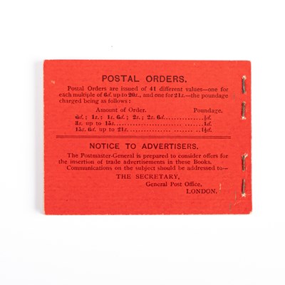 Lot 964 - KEVII 1909 2s. booklet, Edition No.(5)