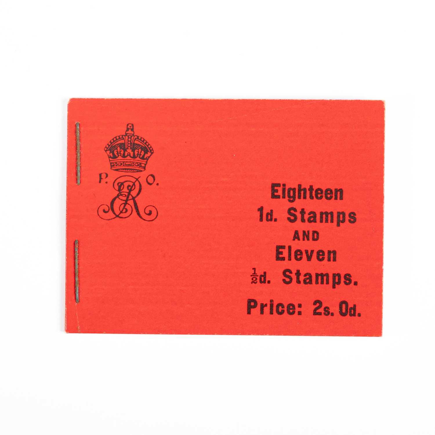 Lot 966 - KEVII 1909 2s. booklet, Edition No.(5)