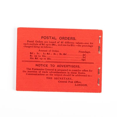 Lot 966 - KEVII 1909 2s. booklet, Edition No.(5)
