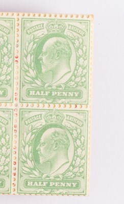 Lot 967 - KEVII 1908 2s. booklet, Edition No.(4)