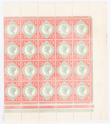 Lot 968 - QV ‘Jubilee’ issue 4 ½d