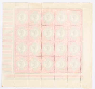 Lot 969 - QV ‘Jubilee’ issue 4 ½d