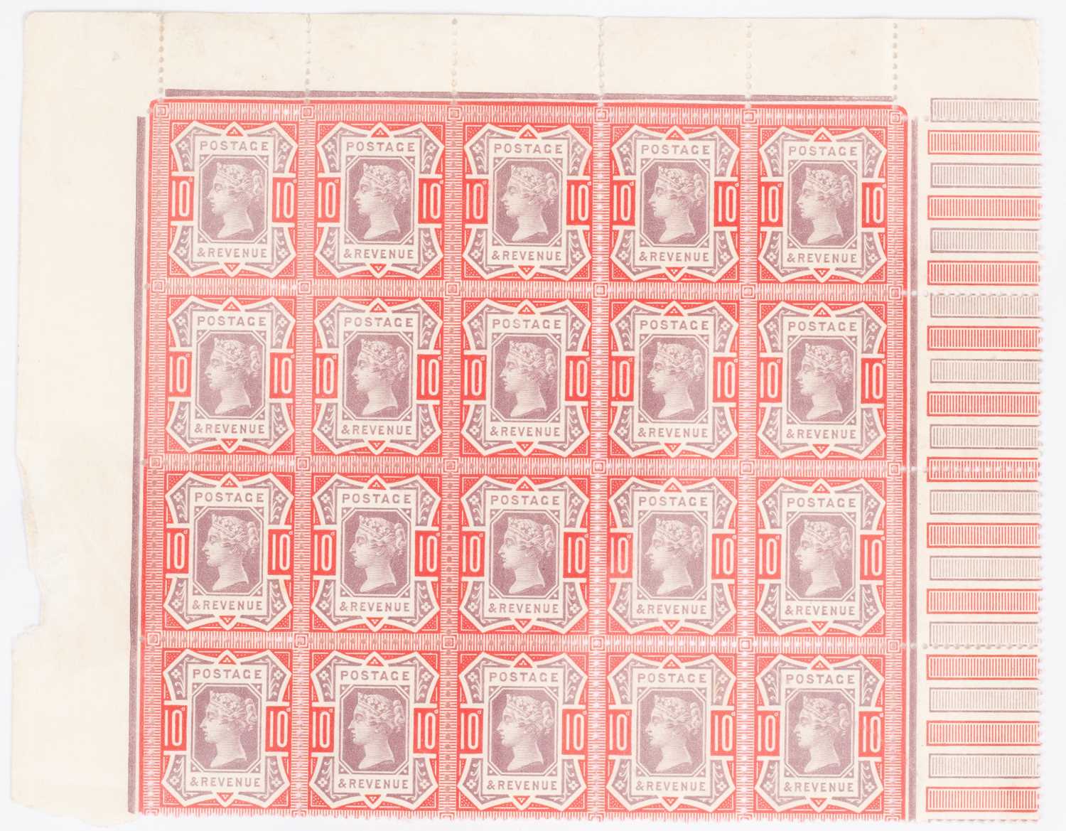 Lot 972 - QV ‘Jubilee’ issue 10d