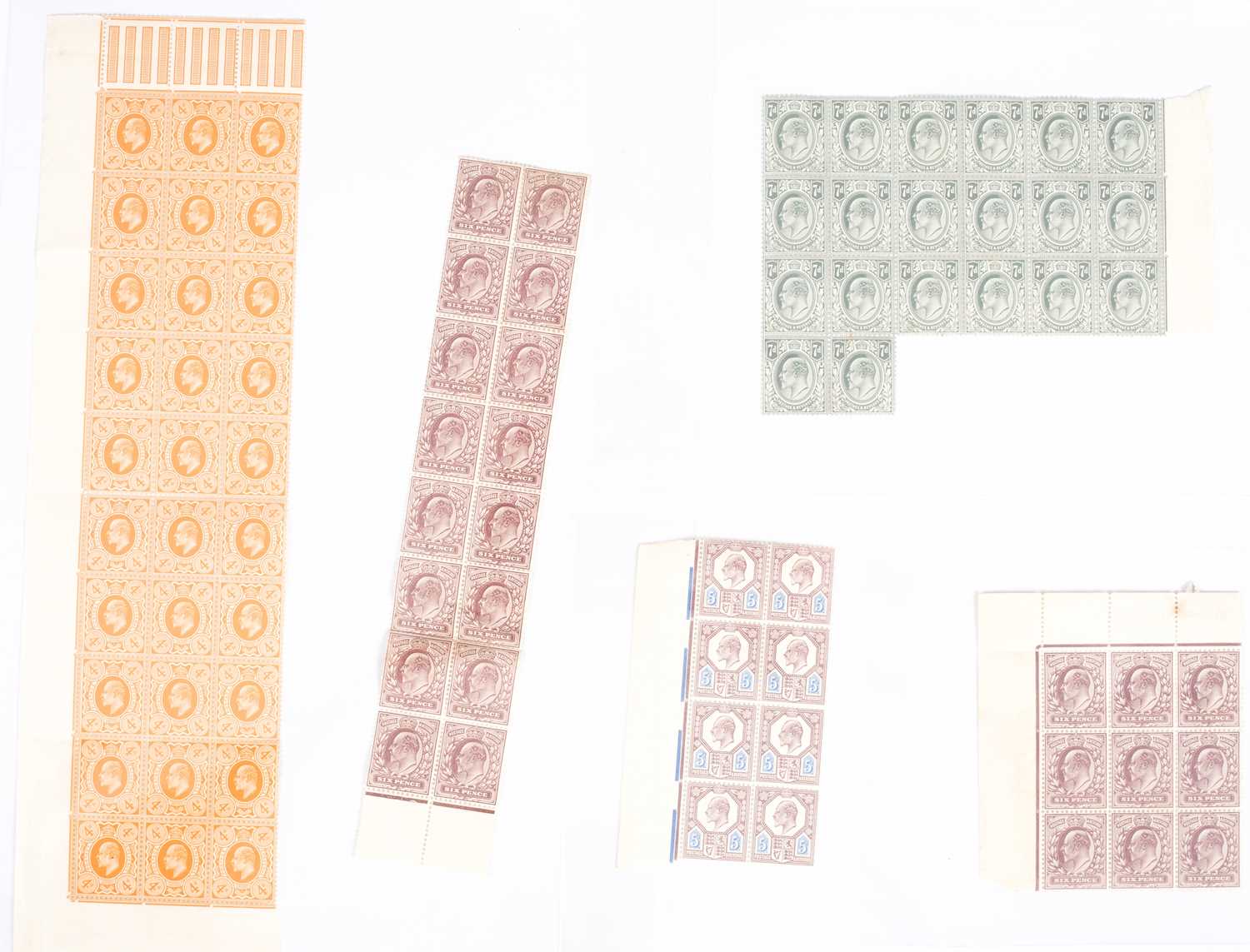 Lot 979 - KEVII group of 83 unmounted mint