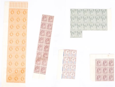 Lot 979 - KEVII group of 83 unmounted mint