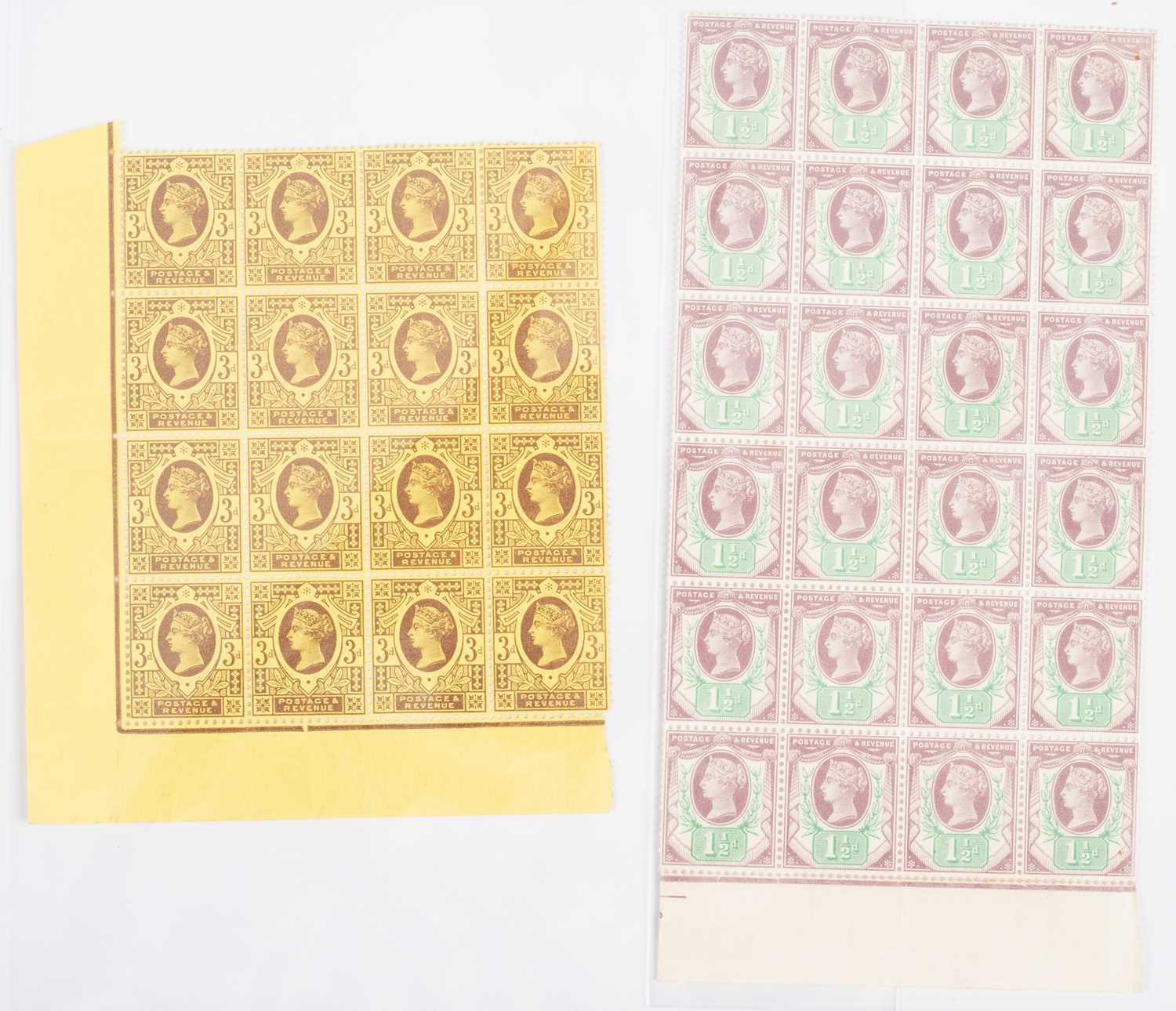Lot 986 - QV “Jubilee” 1½d