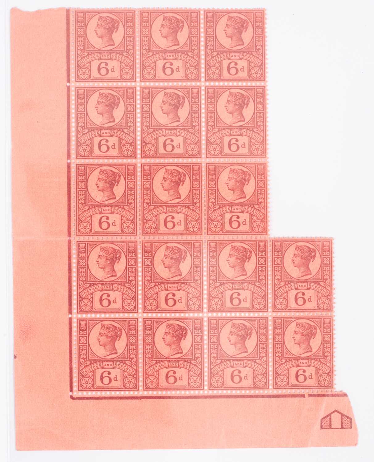 Lot 989 - QV “Jubilee” 6d