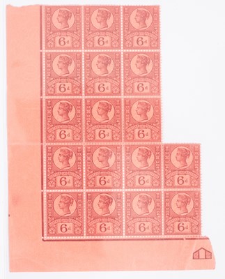 Lot 989 - QV “Jubilee” 6d