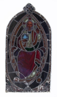 Lot 676 - A Victorian stained glass window